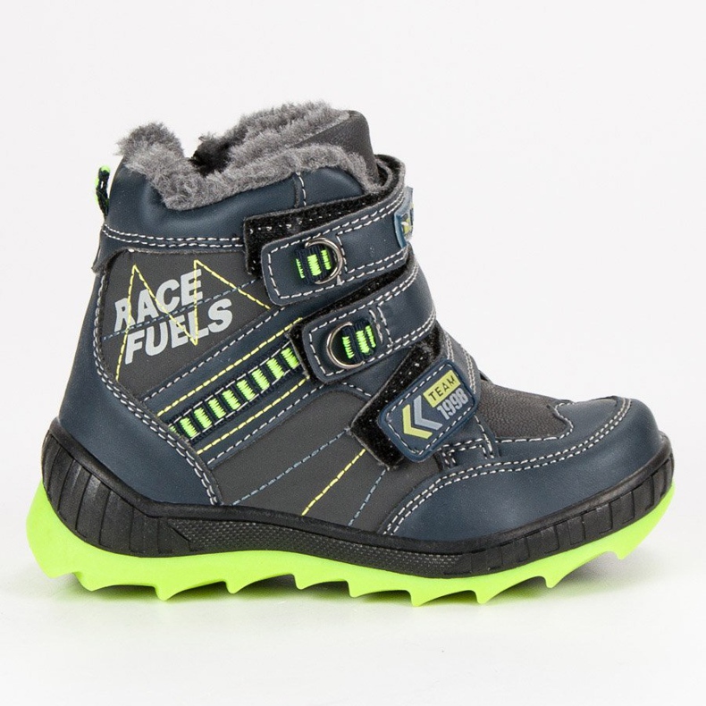 American Club Scarpe americane isolate blu