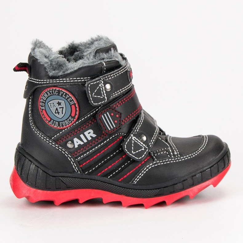 American Club Calzature invernali American Velcro nero