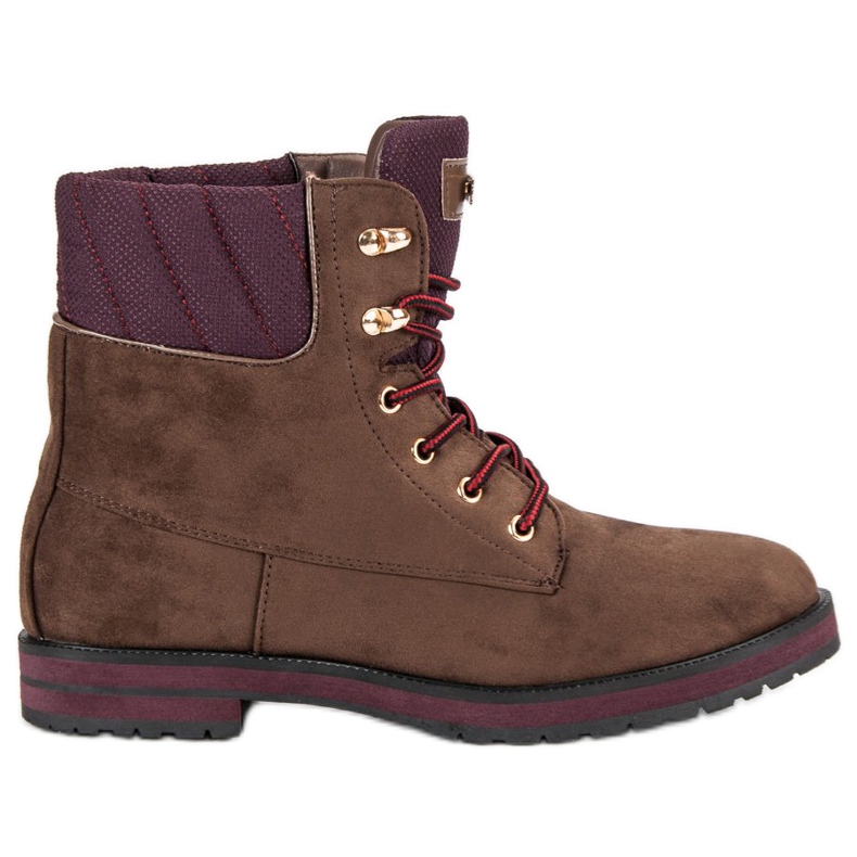 Ideal Shoes De-2750br marrone