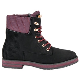 Ideal Shoes Cacciatori neri nero