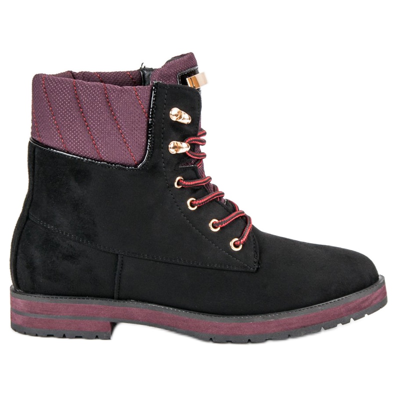 Ideal Shoes Cacciatori neri nero