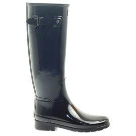 Hunter LUCIDO RAFFINATO ORIGINALE DONNA nero