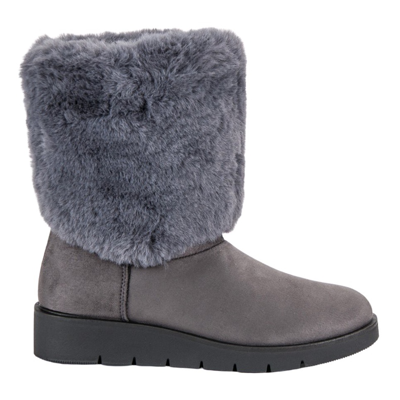 Kylie Scarpe invernali alla moda grigio