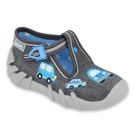 Scarpe bambino Befado grigio 110P341 blu