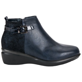 Kylie Comodi stivali blu navy con isolamento