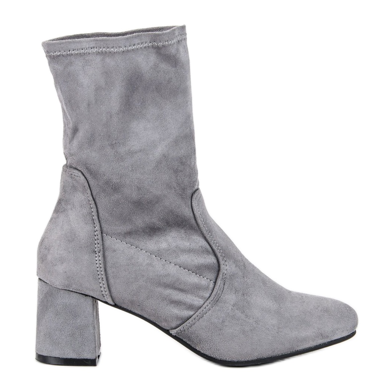 Kylie Stivaletti in pelle scamosciata senza lacci grigio
