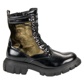Kylie Stivali Glany Moro nero