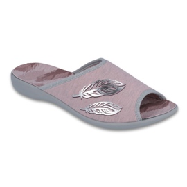 Scarpe da donna Befado pu 254D098 grigio rosa
