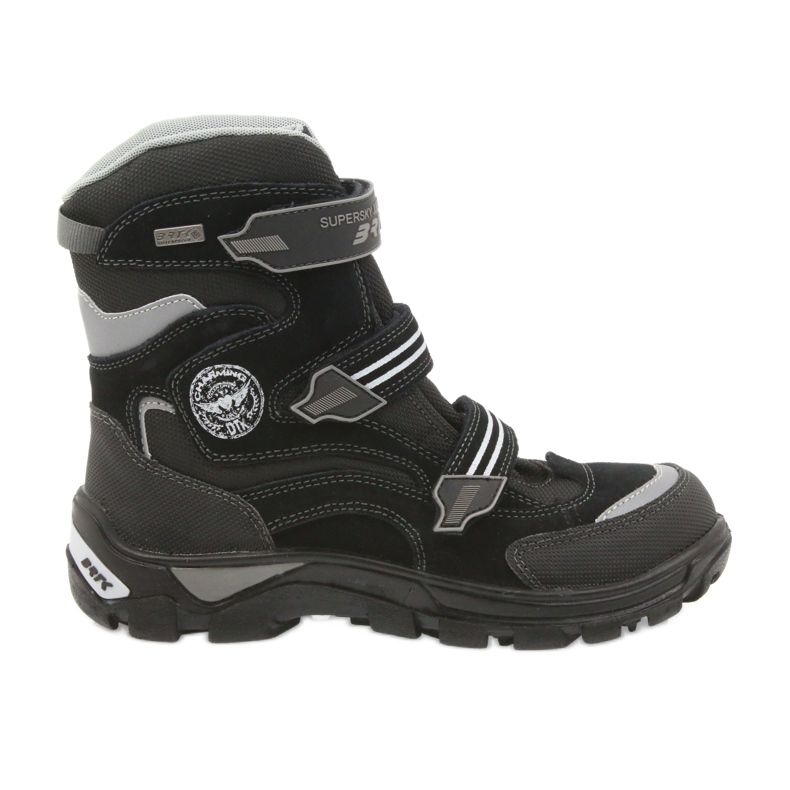 Membrana stivali Bartek 47672 nero grigio