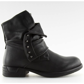 Stivali neri da donna JA3153 Nero