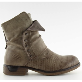 Stivali kaki da donna JA3153 kaki cachi