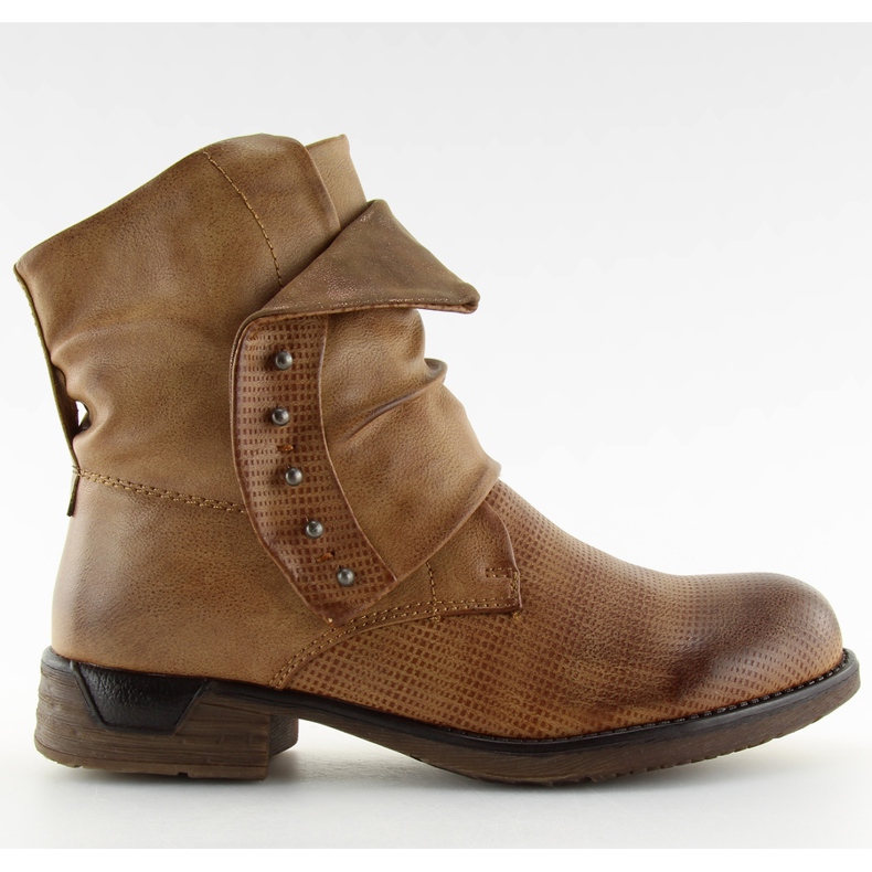 Stivali cammello da donna JA3153 Camel marrone