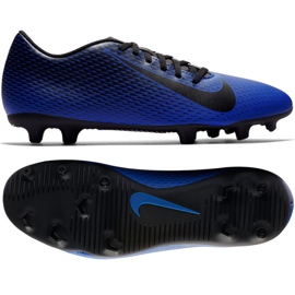 Nike Bravatia Ii Fg M 844436-400 scarpe da calcio blu blu