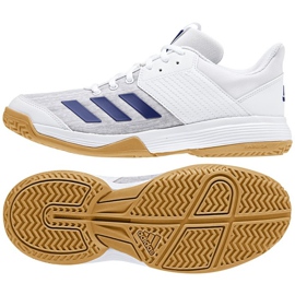 Scarpe da pallavolo Adidas Ligra M CP8904 bianca