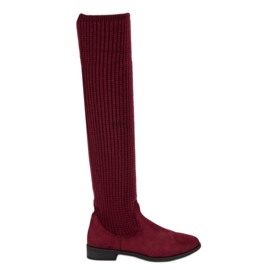 Moschettieri alla moda multicolore rosso