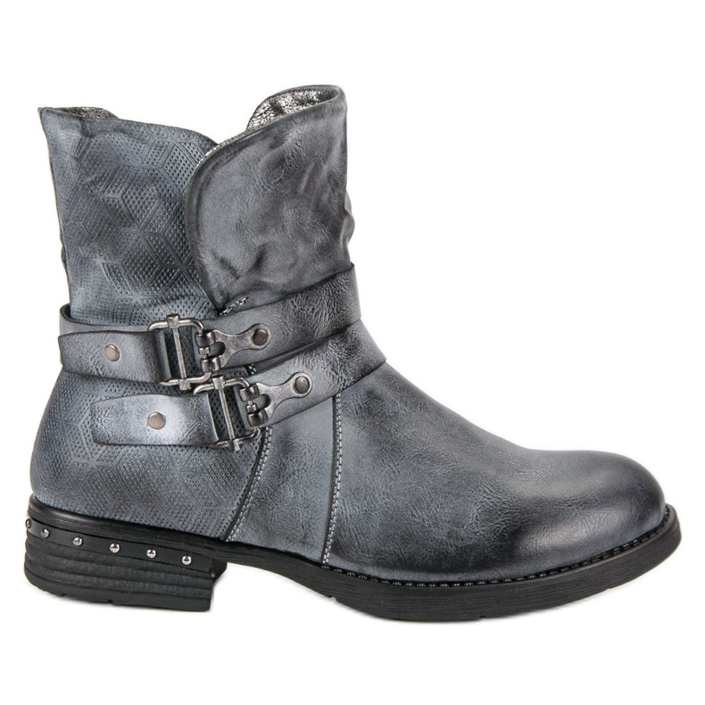 Forever Folie Stivaletti da operaio blu