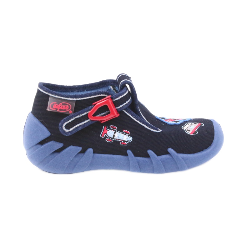 Scarpe per bambini Befado Pantofole 110P305 blu rosso blu navy