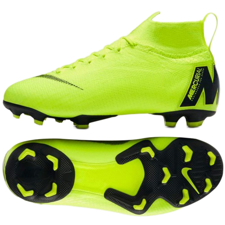 Scarpa da calcio Nike Mercurial Superfly 6 giallo