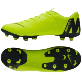 Nike Mercurial Vapor 12 Academy Fg M AH7375-701 scarpe da calcio giallo giallo
