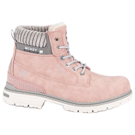 McKey Scarpe da trekking rosa da donna