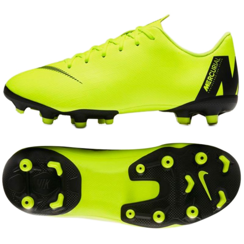 Scarpa da calcio Nike Mercurial Vapor 12 giallo