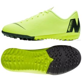 Nike Mercurial VaporX 12 Academy Gs Tf Jr AH7342-701 scarpe da calcio multicolore giallo