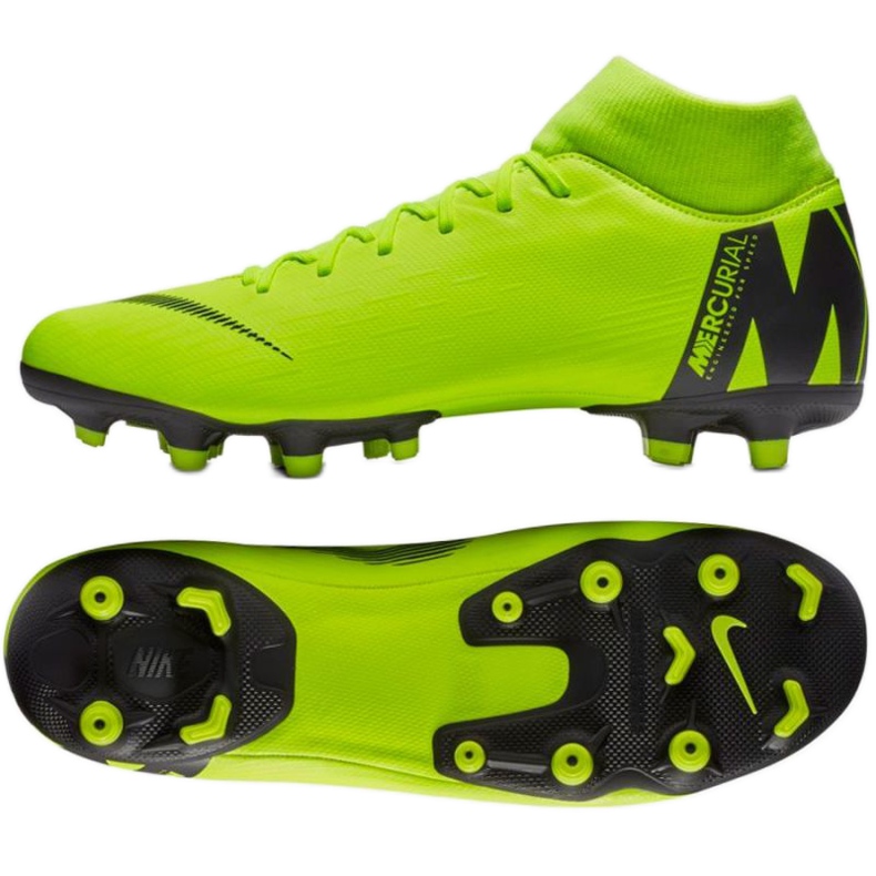 Scarpa da calcio Nike Mercurial Superfly 6 giallo