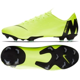 Nike Mercurial Vapor 12 Pro Fg M AH7382-701 scarpe da calcio giallo giallo