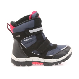 American Club Stivali americani stivali invernali con una membrana del 1813 nero rosso blu navy