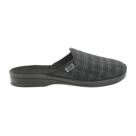 Pantofole scarpe da uomo Befado 089M408 nere nero