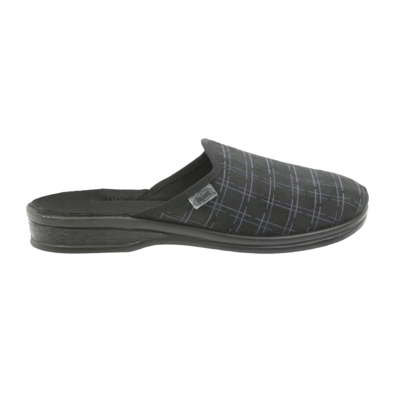 Pantofole scarpe da uomo Befado 089M408 nere nero