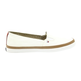 Tommy Hilfiger ICONICA KESHA SLIP ON 121 bianco
