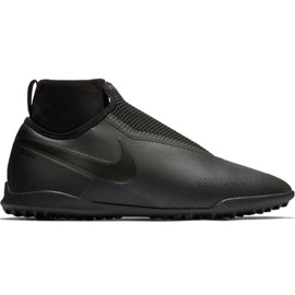 Nike React Phantom Vsn Pro Df Tf M AO3277-001 Scarpa da calcio nero nero