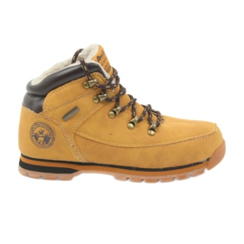 American Club Stivali alti americani stivali invernali 152619 cammello beige