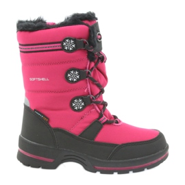 American Club Stivali invernali americani con membrana 702SB nero rosa