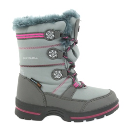 American Club Stivali invernali americani con membrana 702SB grigio rosa