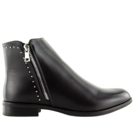 Stivaletti Chelsea neri da donna 0-257 Nero