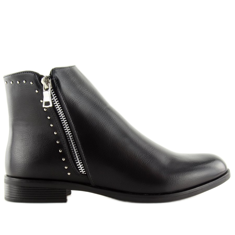 Stivaletti Chelsea neri da donna 0-257 Nero
