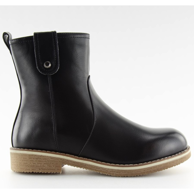 Stivaletti nero opaco 0-253 nero