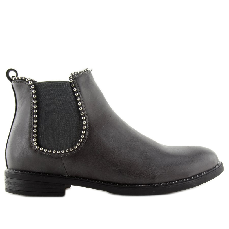 Stivaletti Chelsea grigi da donna 1003-PA Grigio