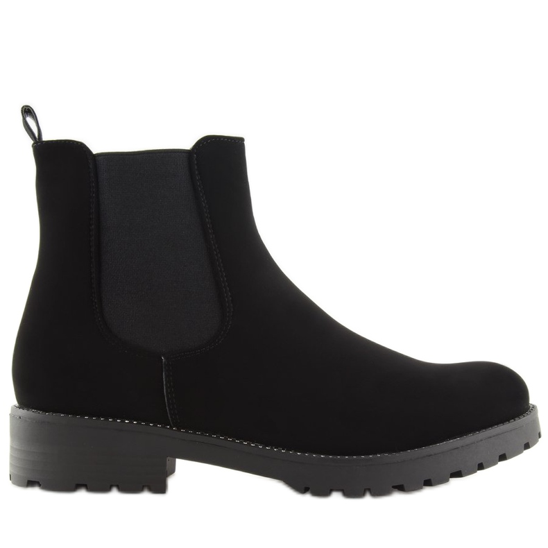 Stivaletti Chelsea neri da donna SP16 Black nero