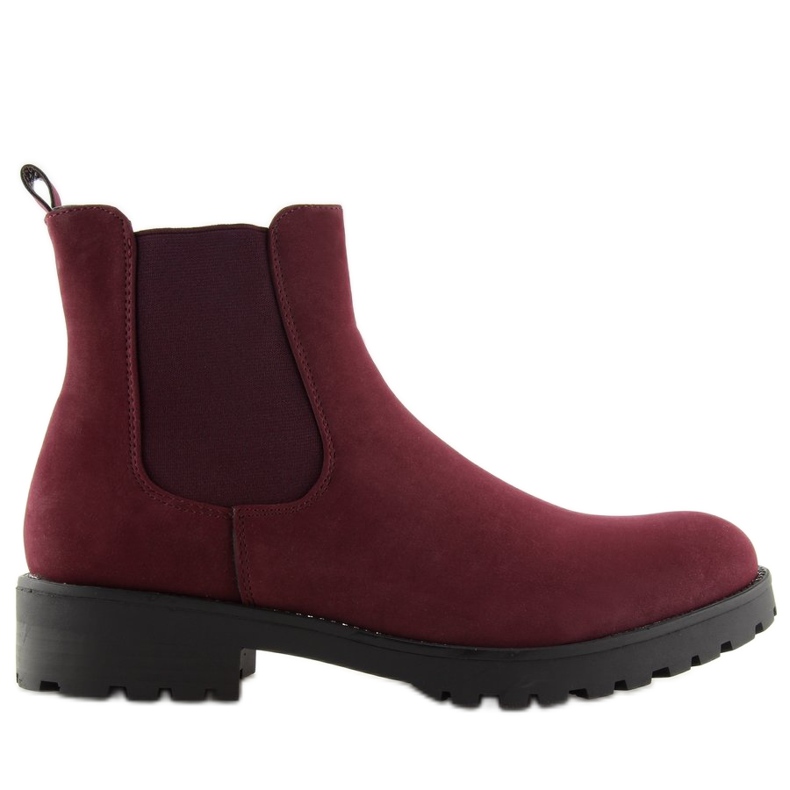 Stivali da donna bordeaux SP16 WINE-RED rosso
