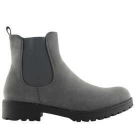 Stivaletti Chelsea grigi da donna SP16 Grey grigio