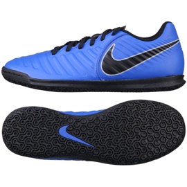 Scarpe indoor Nike Tiempo LegendX 7 Club Ic M AH7245-400 blu blu