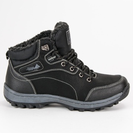 Arrigo Bello Scarpe invernali da uomo nero