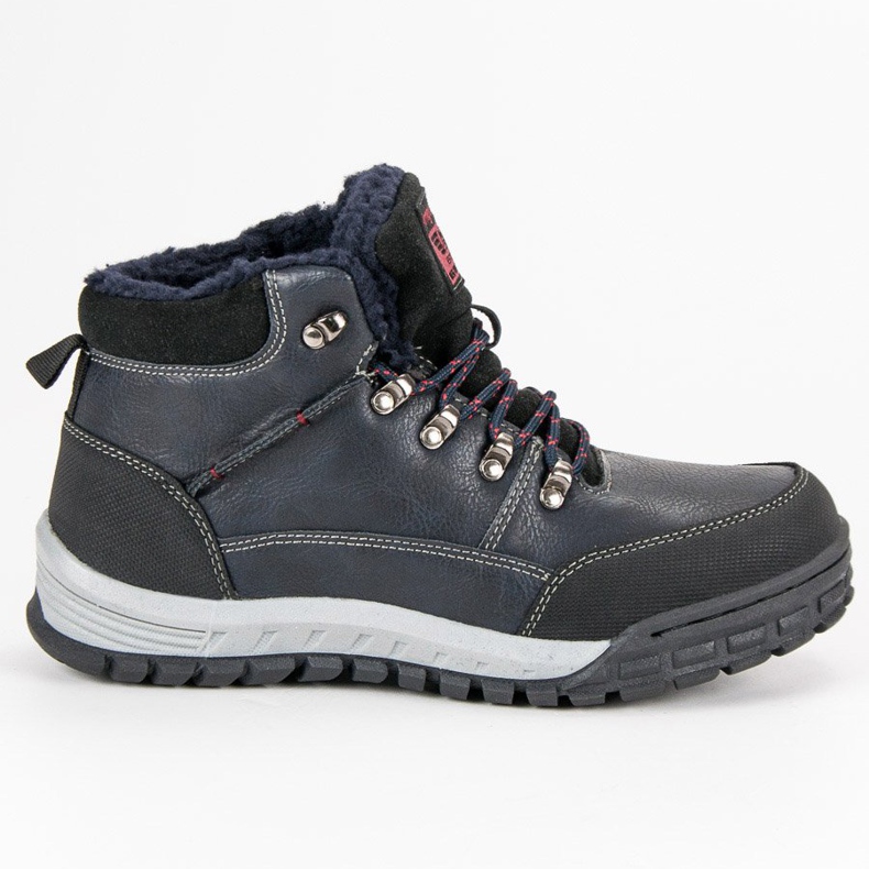 Arrigo Bello Caldi stivali invernali multicolore blu navy