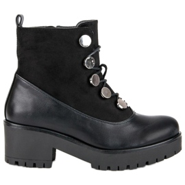 Queen Vivi Lavoratori allacciati nero