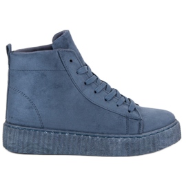 Wilady Sneakers sopra la caviglia blu