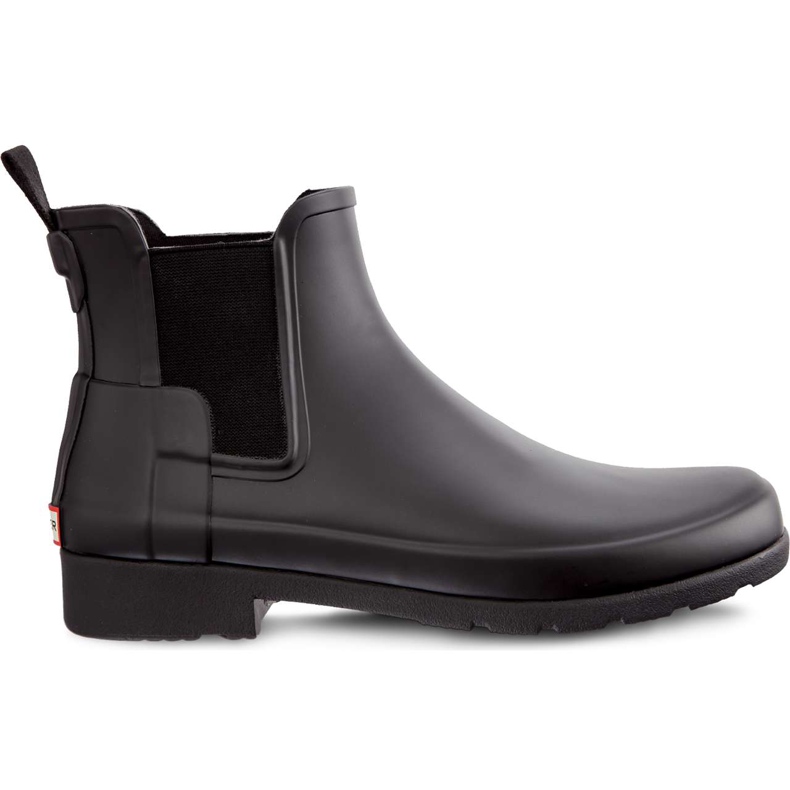 Hunter Elegante nero raffinato di Chelsea da donna