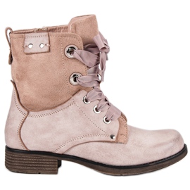 Bestelle Sacchetti di polvere di camoscio multicolore rosa